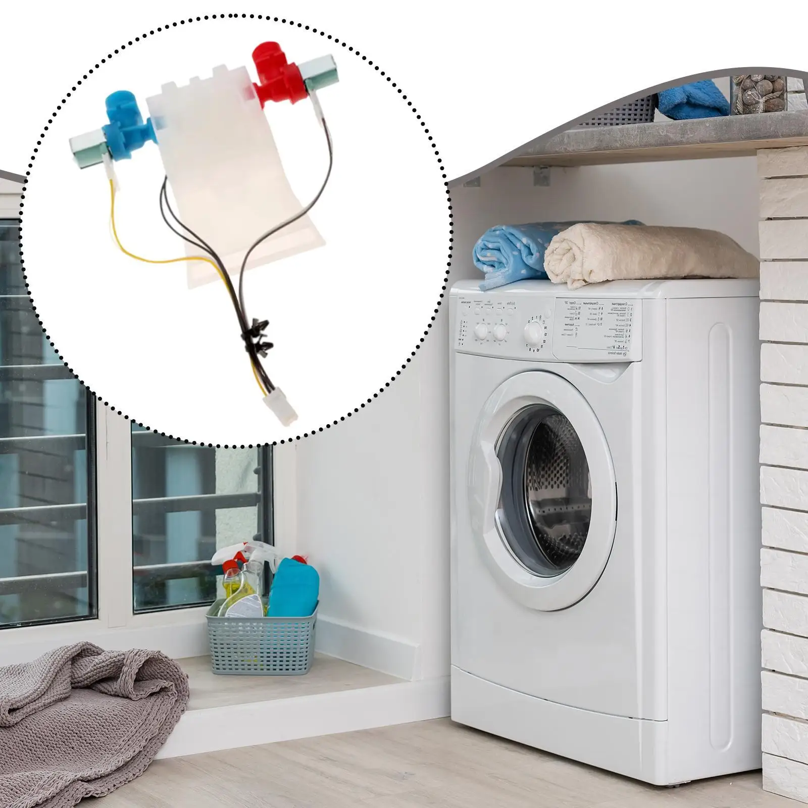 

Washer Water Inlet Valve Accessories Wpw10144820 Efficient Compatible High