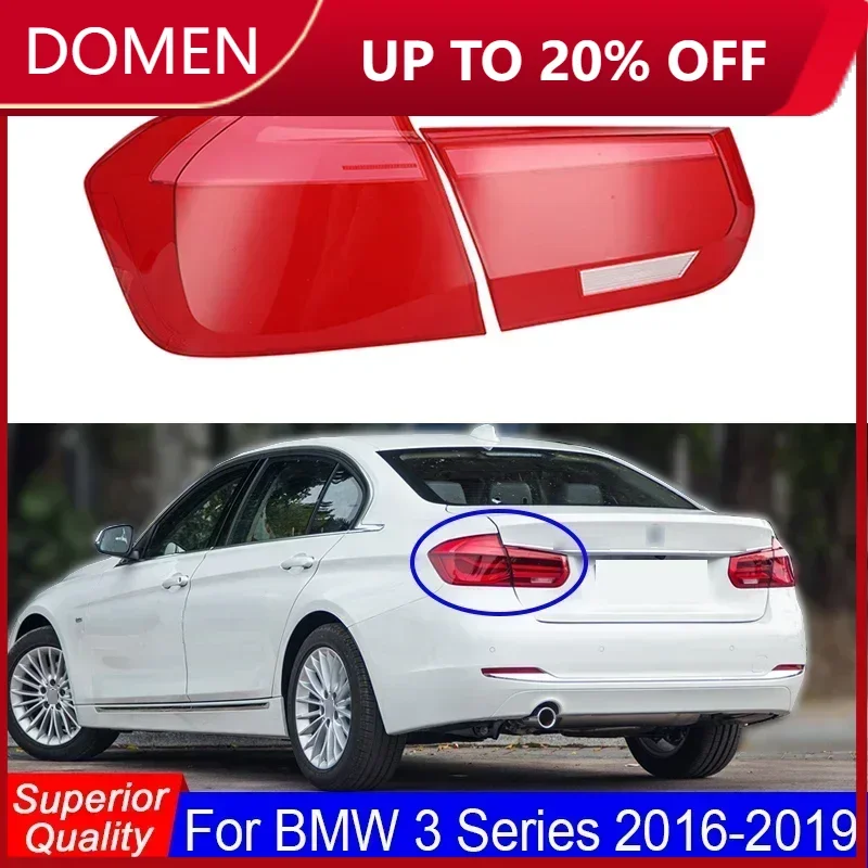 

Для BMW 3 серии F30 316 318 320 2016 ~ 2019 корпус заднего фонаря автомобиля, корпус стоп-сигналов, замена корпуса заднего фонаря автомобиля