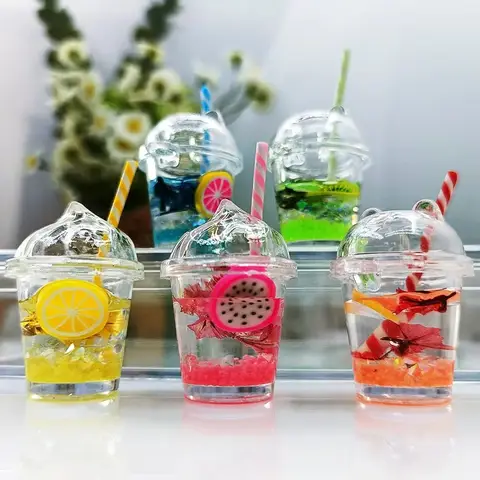 Glow in Dark Fruit Keychain Set Banana Kiwi Grape Pendant Cute Luminous Car Key Ring Creative Gift for Women