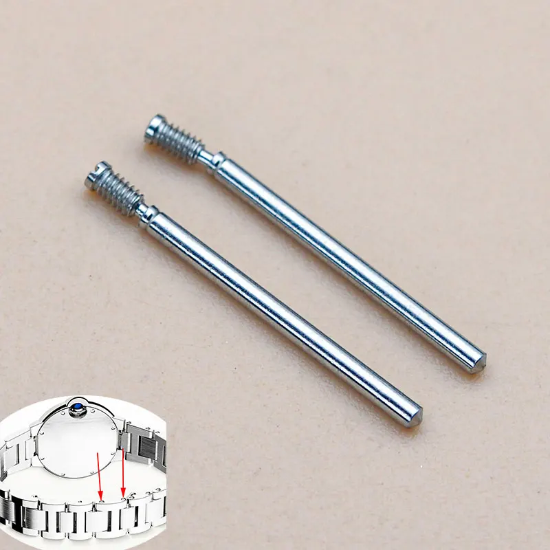 Shaking Head Screw Tube For BALLON BLEU DE Car ti er Men\'s Watch Band Bracelet  Parts Repair Tool Watchmaker Replacement Watch