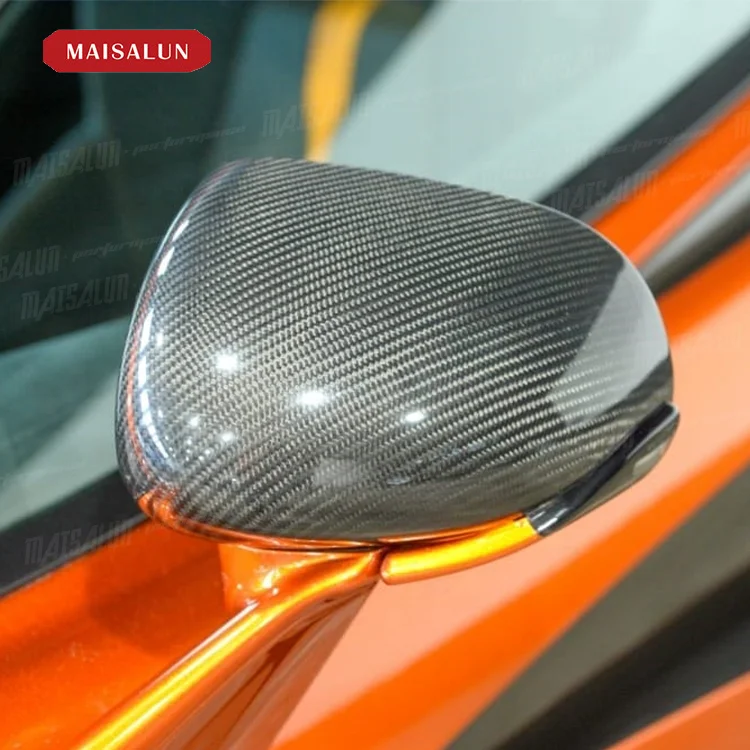 Hot-sale Dry Carbon Fiber Rear Mirror Cover For Mclaren 540C mirror cover