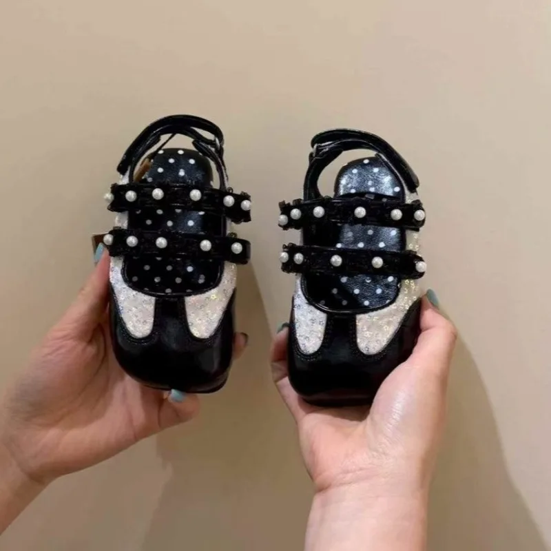 Kinder Prinzessinnen-Sandalen Süße Spitzenblumen Mädchen Strandschuhe Weiche Sohle 2026 Sommer Neue Kindersandalen Modisch Vielseitig – Detail 4