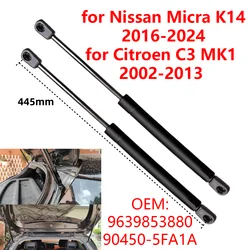 2Pcs 904505FA1A Car Rear Trunk Boot Tailgate Gas Struts Lift Support Rods for Nissan Micra March K14 2016-2024