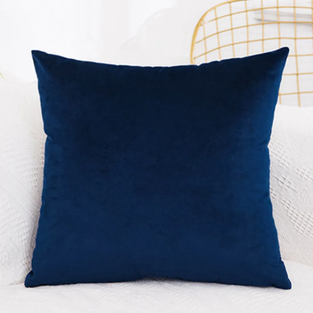 Funda de almohada de 40cm X 40cm, 40x40cm, lino y algodón, decoración del hogar, paquete al aire libre de 2 almohadas, sofá de terciopelo de alta calidad