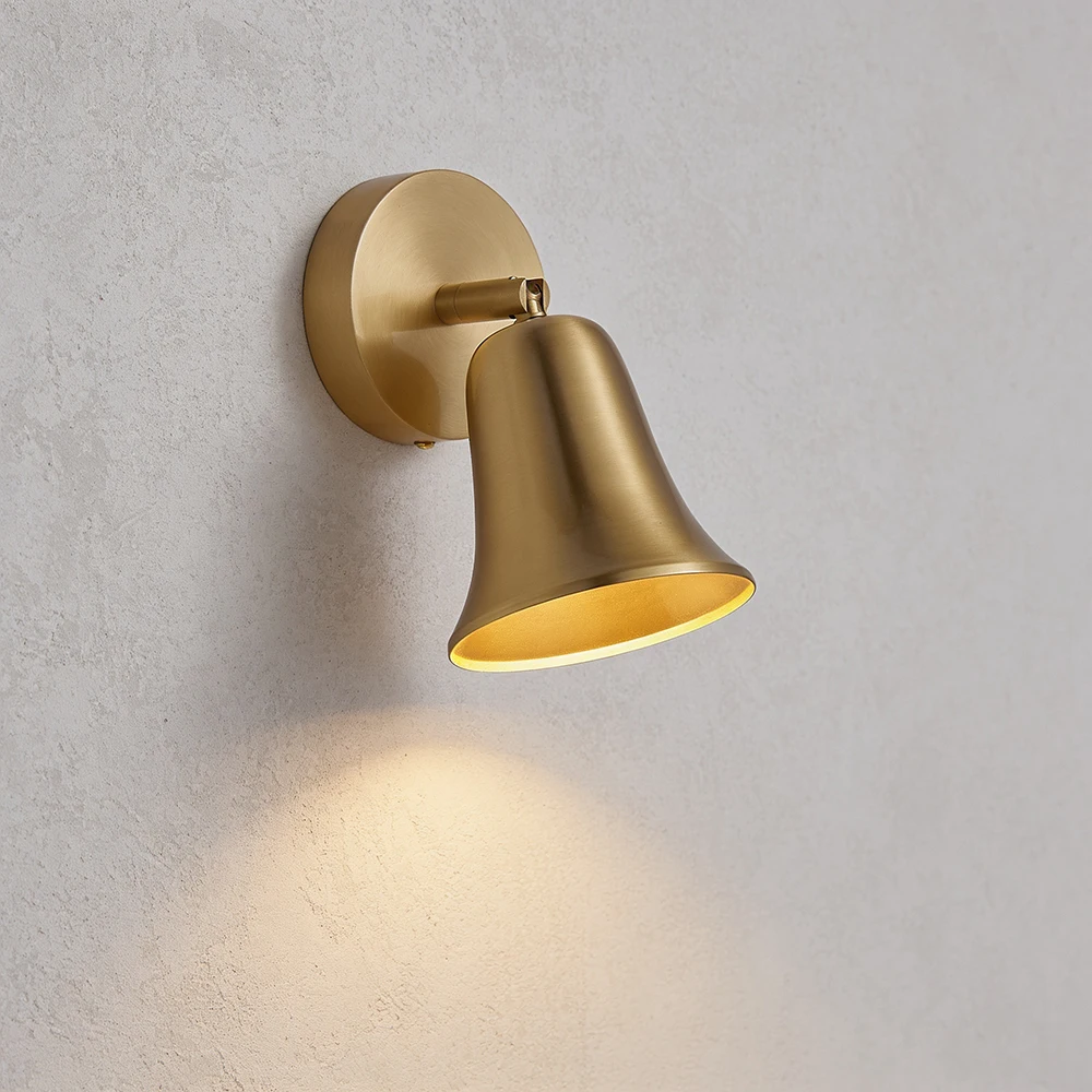 Decor Lighting Cy - All Copper Wall Lamp Modern Simple