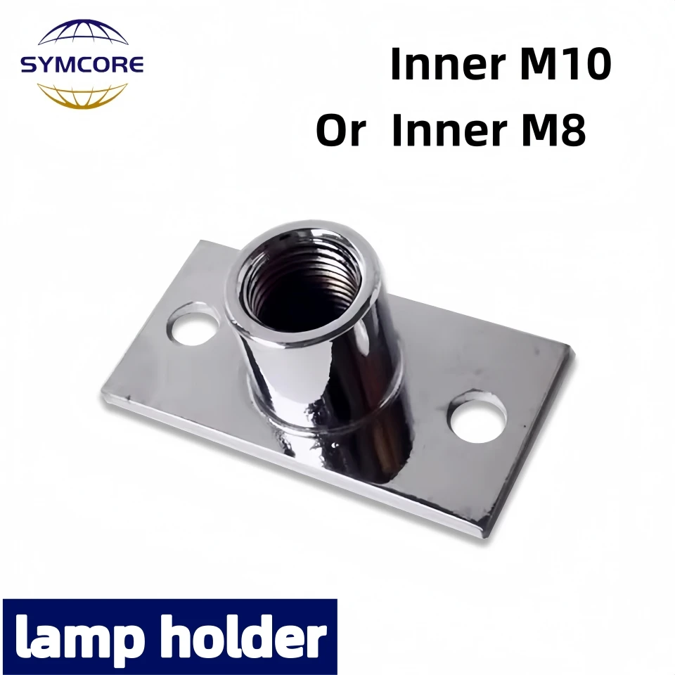 

Внутренний Зуб M8 M10 прямоугольная основа для прожектора на гусиную шею настольная лампа для станка инструмент лампа с фиксированным основанием серебряные аксессуары для ламп