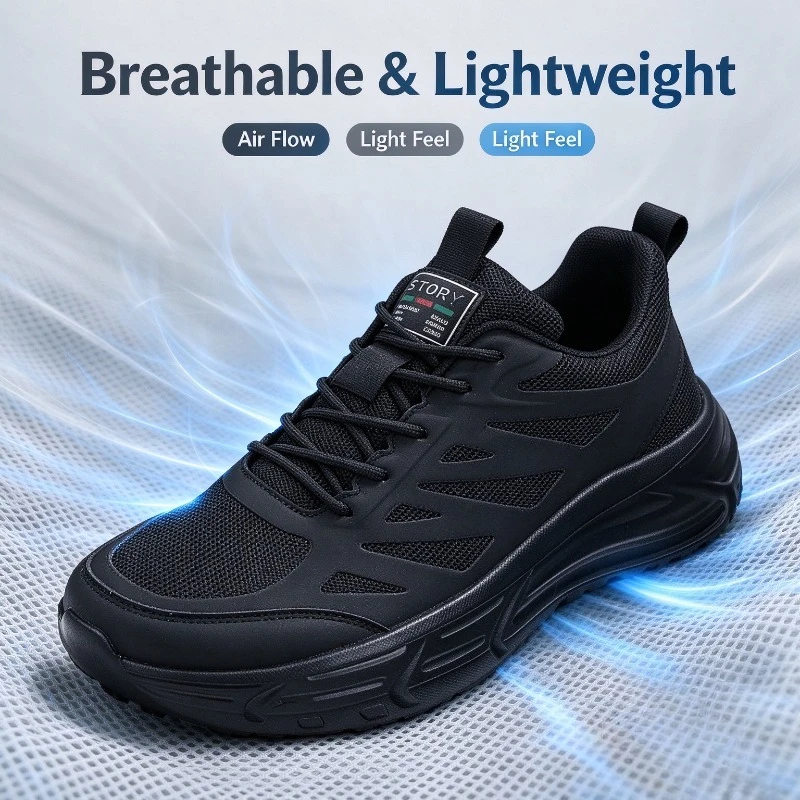 Plus Size Minimalist Wide Toe Barefoot Shoes Lightweight Breathable Zero Soles Men Running Sneakers Outdoor Casual Walking Shoes