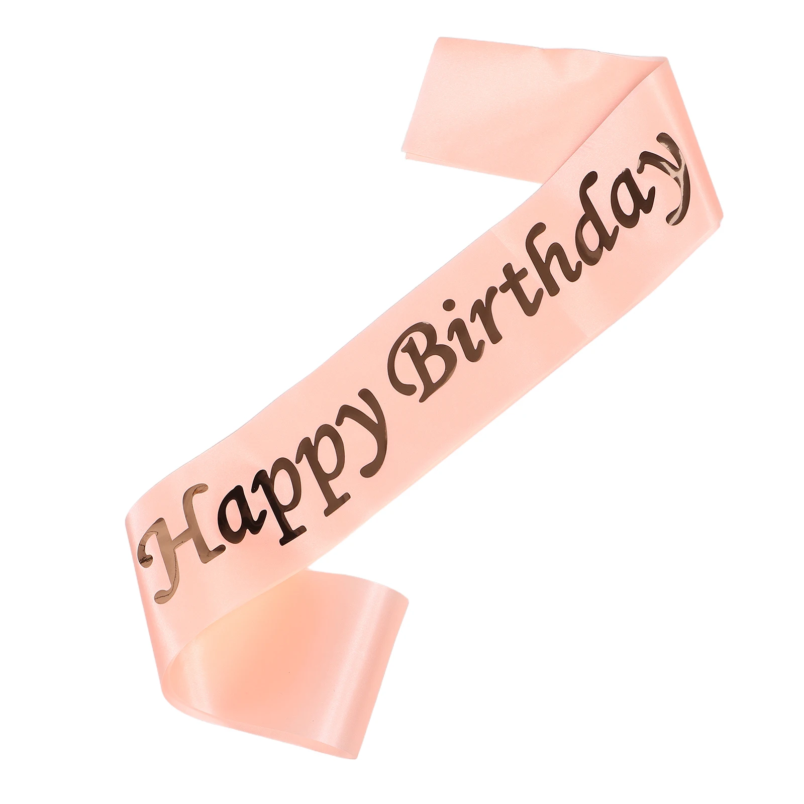 

Golden Foil Sash Crown Design Adjustable Shoulder Strap Party Essential Unisex Satin Queen Decoration Accessory School Dance