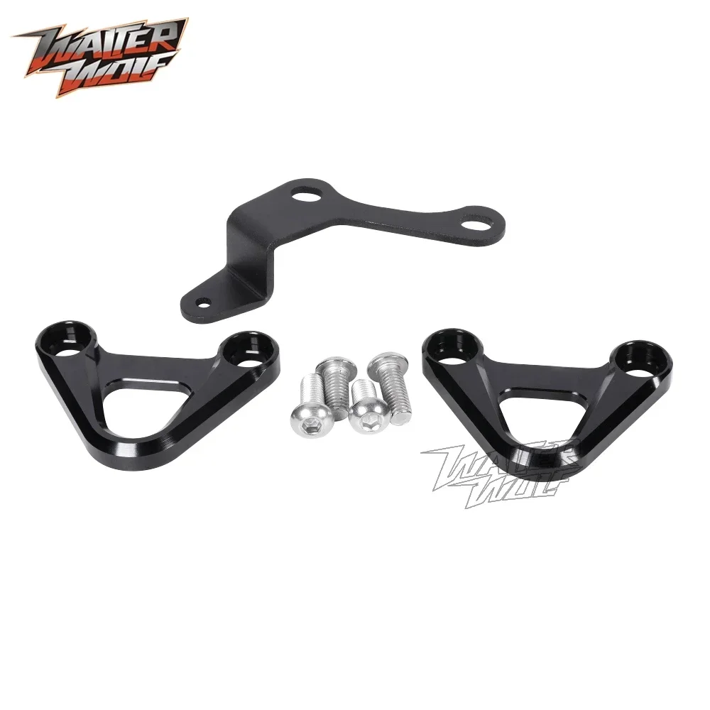 MT-10 MT-09 Passenger Footrest Footpeg Blanking Plate Support For YAMAHA Tracer 900 /GT MT09 MT10 XSR 900 FZ/FJ/MT 09 10 /SP - Image 6