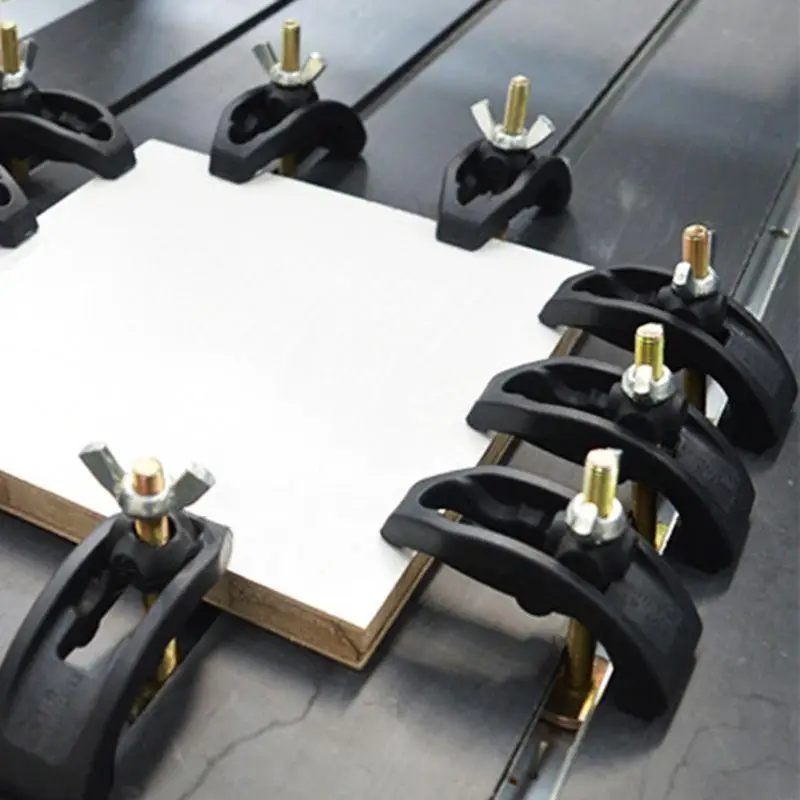 

Q22B Router Mill Machine 85mm Bow Plate Clamp Fixture for T Slot Table 5 Pieces