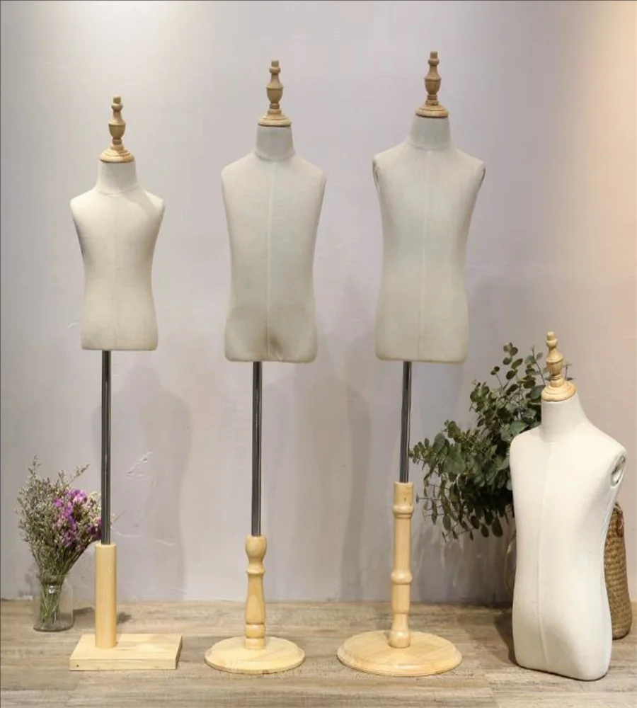 1-8 Years Old Child Clothes dummy Mannequins For Boutique Half-Style De Couture, Clothing, Disc Chassis, AT300M