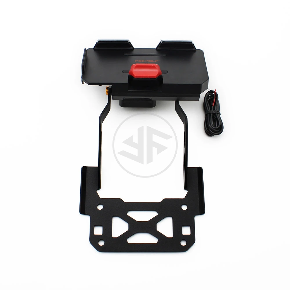 Per BMW F850GS 2023 F850 ADV 2019-2023 accessori moto staffa di navigazione GPS per telefono Clip per telefono di ricarica Wireless cablata