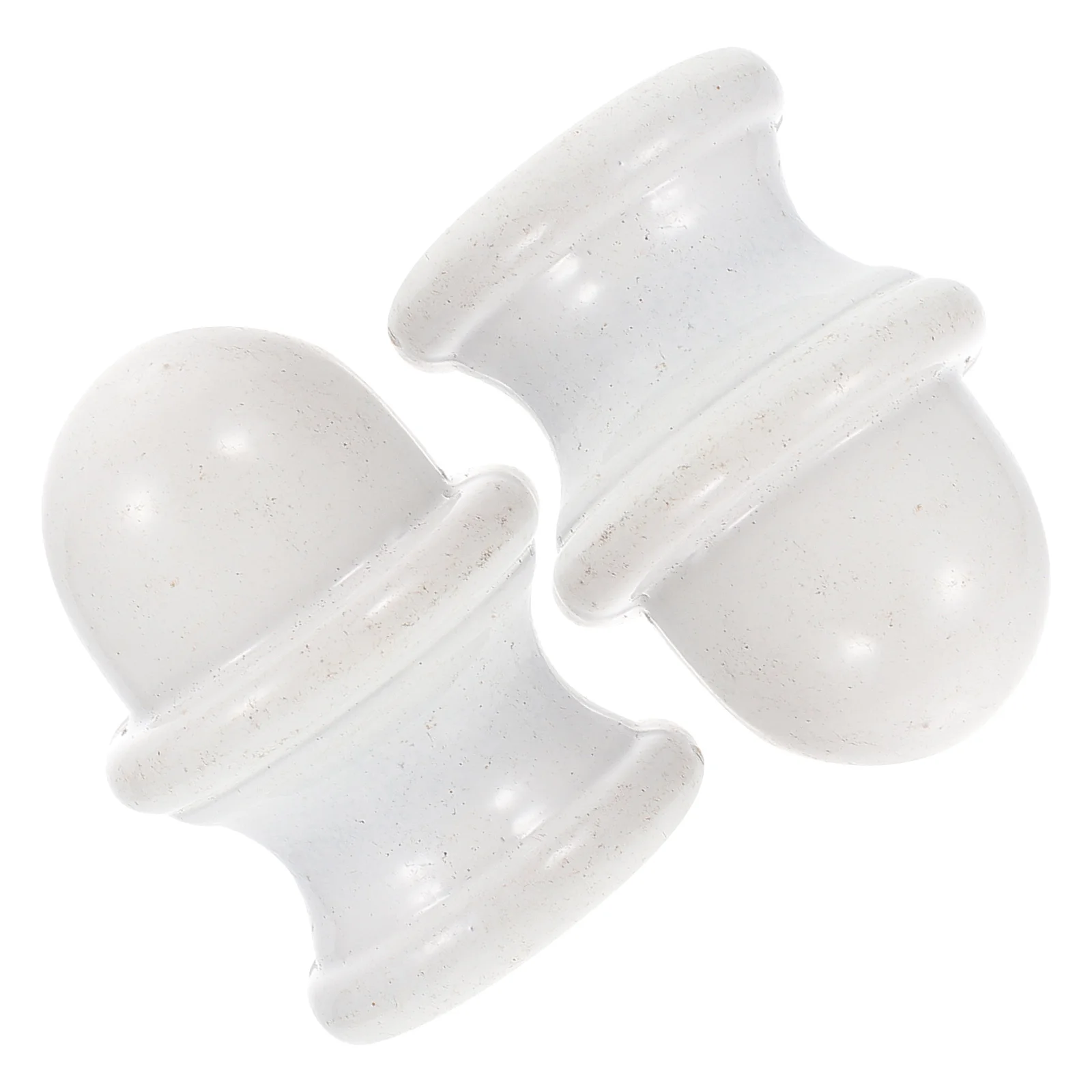 

2pcs Lamp Finial Decorative Accessory Durable Modern Chic Polished Lampshade Holder Knob For Bedroom Living Room Floor Simple