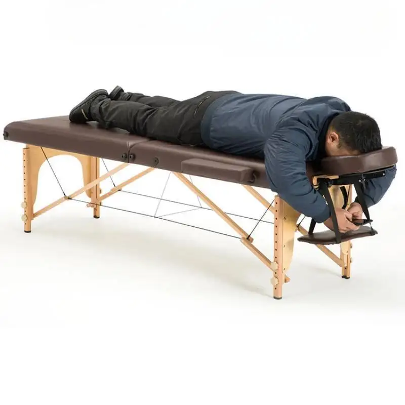 

Face Folding Beauty Massage Beds Bathroom Spa Ear Cleaning Physiotherapy Massage Beds Pedicure Lit Pliant Salon Furniture MR50MB