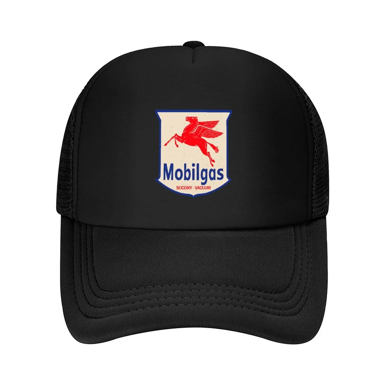 

Mobilgas vintage sign logo 1930 Baseball Cap tactical cap Fashion Beach Rave Sun Cap Caps For Women Men's