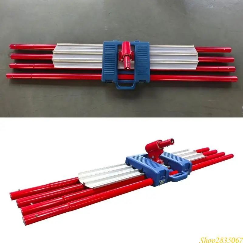 Finishing Trowel for Cement and Concrete 48 Aluminium Concrete Floor Finishing Tool with 3 Detachable Handle 831F