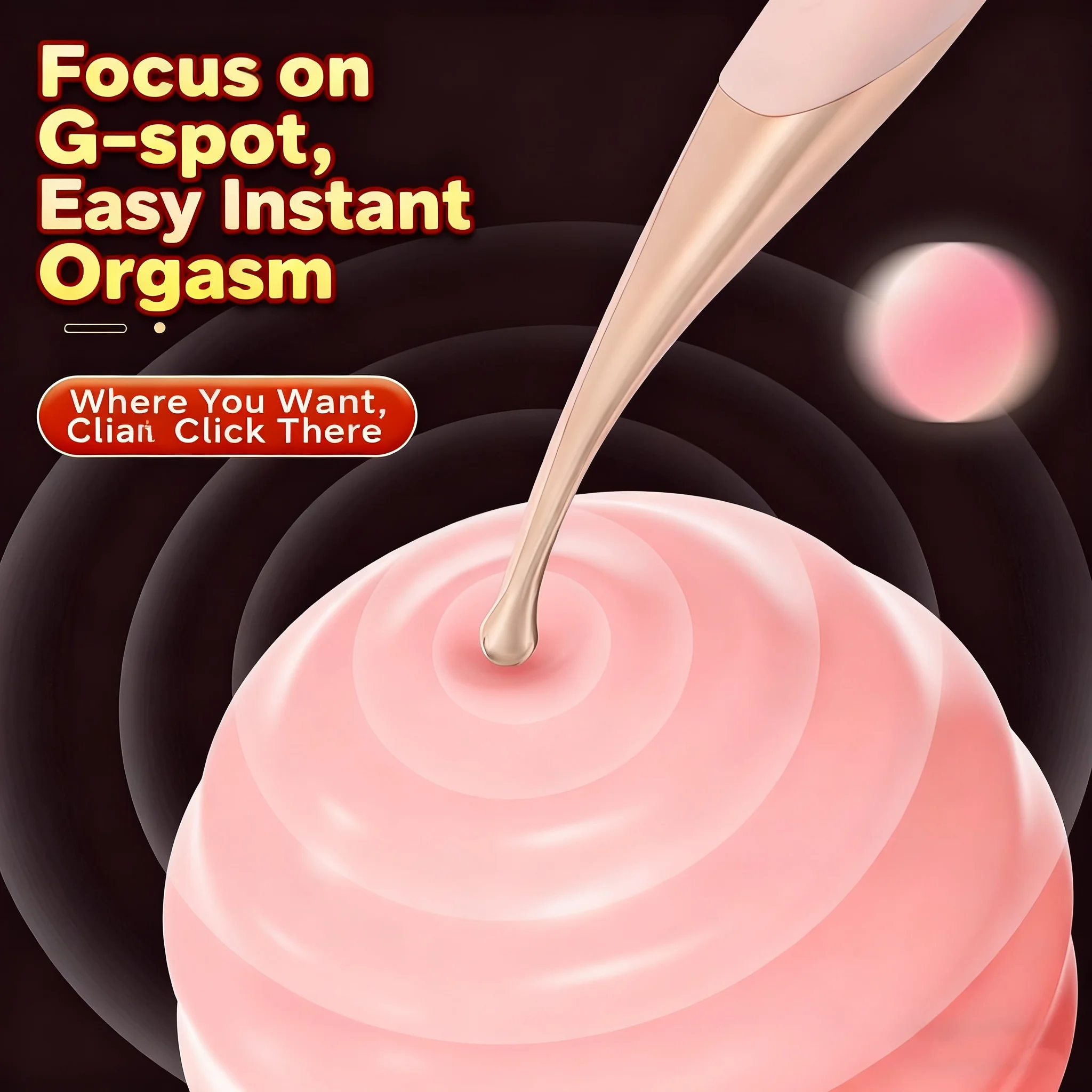 عالية التردد أنثى G-بقعة هزاز المغناطيسي تحفيز البظر هزاز تحفيز البظر الاستمناء لعبة الجنس الكبار #5