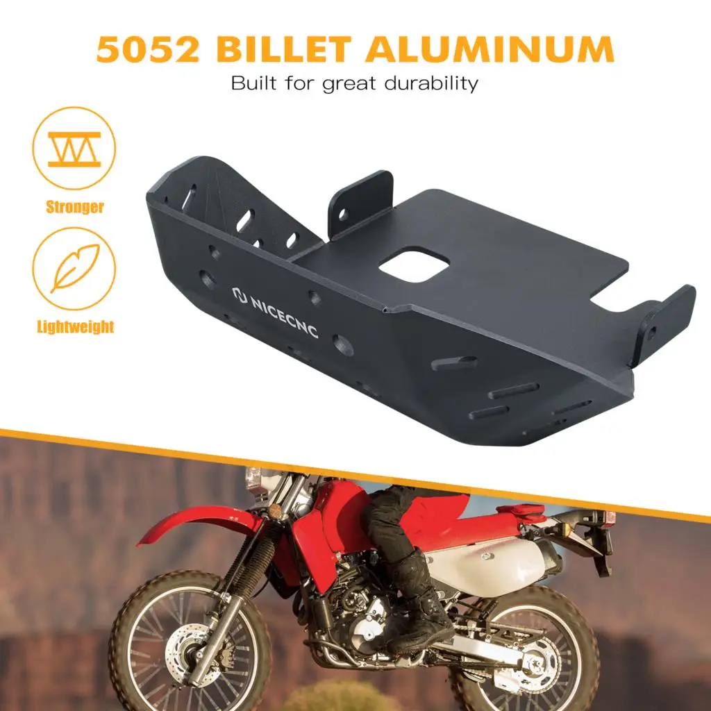 For Honda XR 650L XR650L 1993-2024 2022 2021 Motorcycle Lower Skid Plate Engine Bottom Guard Splash Chassis Protector Aluminum