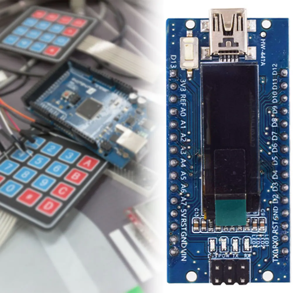 Arduino-compatible NanoV3.0 ATmega328P Development Board USB Micro-Controller Board Electronic Components
