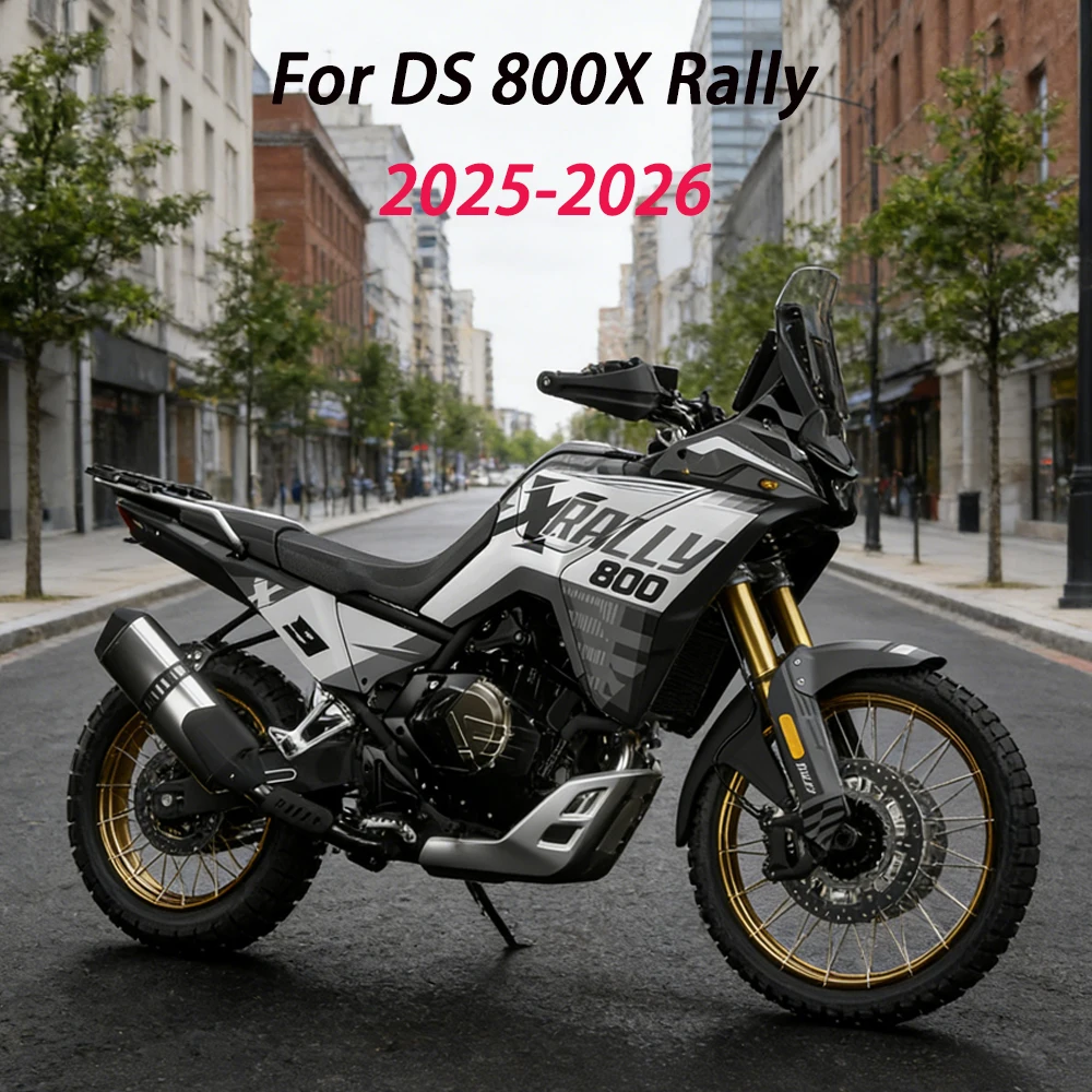 

Наклейки для декора мотоцикла LONCIN VOGE VALICO DS 800X 800X RALLY 2026 года, полный комплект, защита от царапин, водонепроницаемые, с рисунком обтекателя D