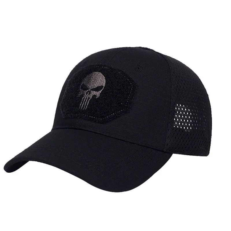 Spring And Summer New Military Fan Outdoor Camouflage Baseball Net Hat Special Forces Tactical Camouflage Cap Skull Shade Cap