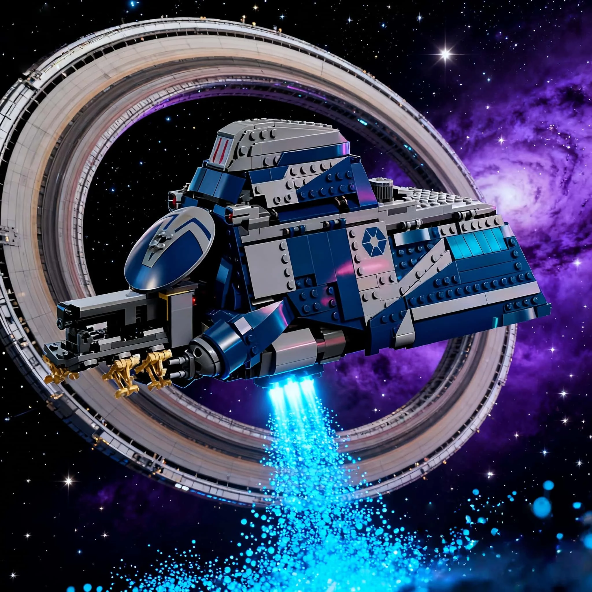 

Синий космический боевой робот 2026: новая модель MOC976 из 976 деталей, конструктор, игрушка для сборки, подарок для взрослых, украшение для дома