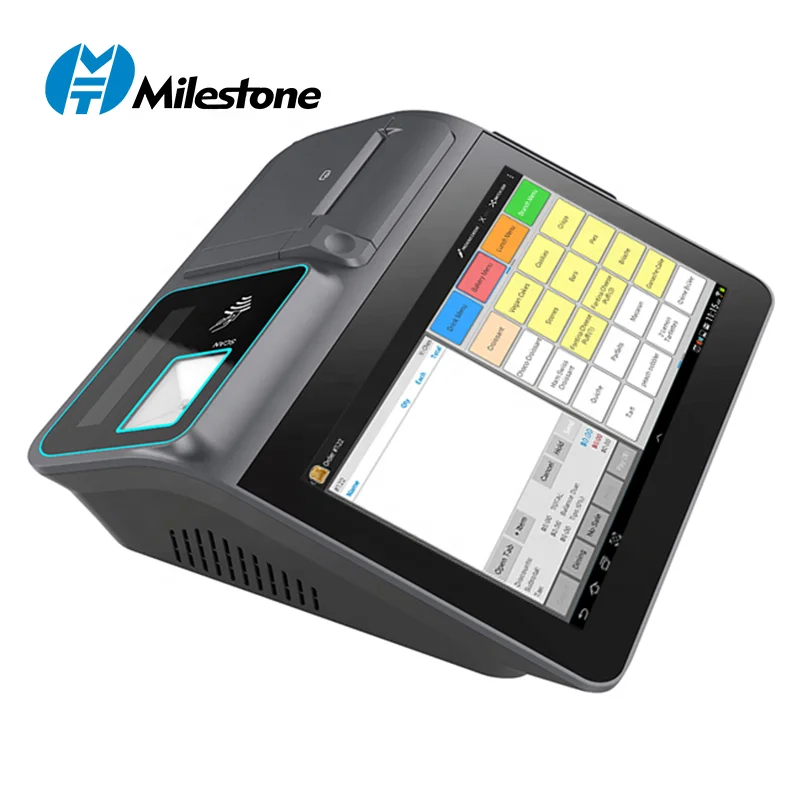 تاتش ويندوز اللوحي المحمول الكل في نقطة واحدة من نظام نقاط البيع Pos Terminal Windows Tablet مع طابعة MHT-D1 11.6 بوصة 10 بوصة