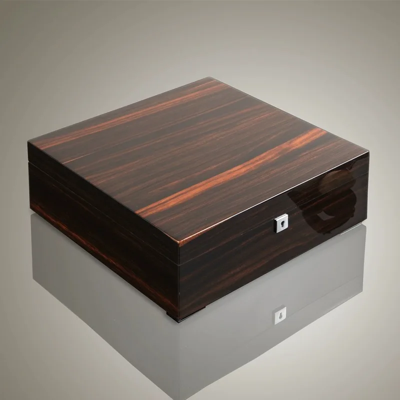 New 15 Slots Wood Watch Storage Box Case Luxury Solid Wood Watch Display Case With Lock New Women Wooden Watch Holder Gift Box