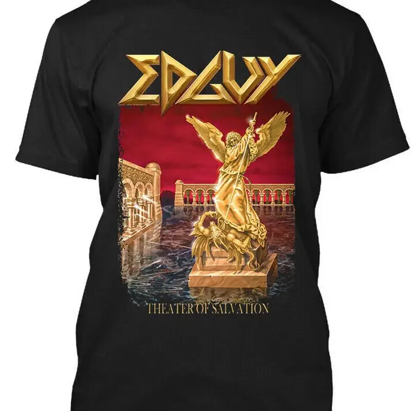 T-shirt avec Logo de musique allemande Edguy Theater Of Salvation, populaire, S 4Xl