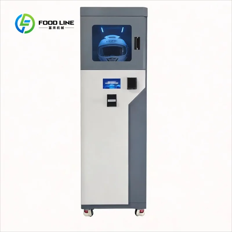 Custom Fully Automatic Electric Stainless Steel Helmet Cleaning Machine for Motorcycle Bike Helmet Maintenance
