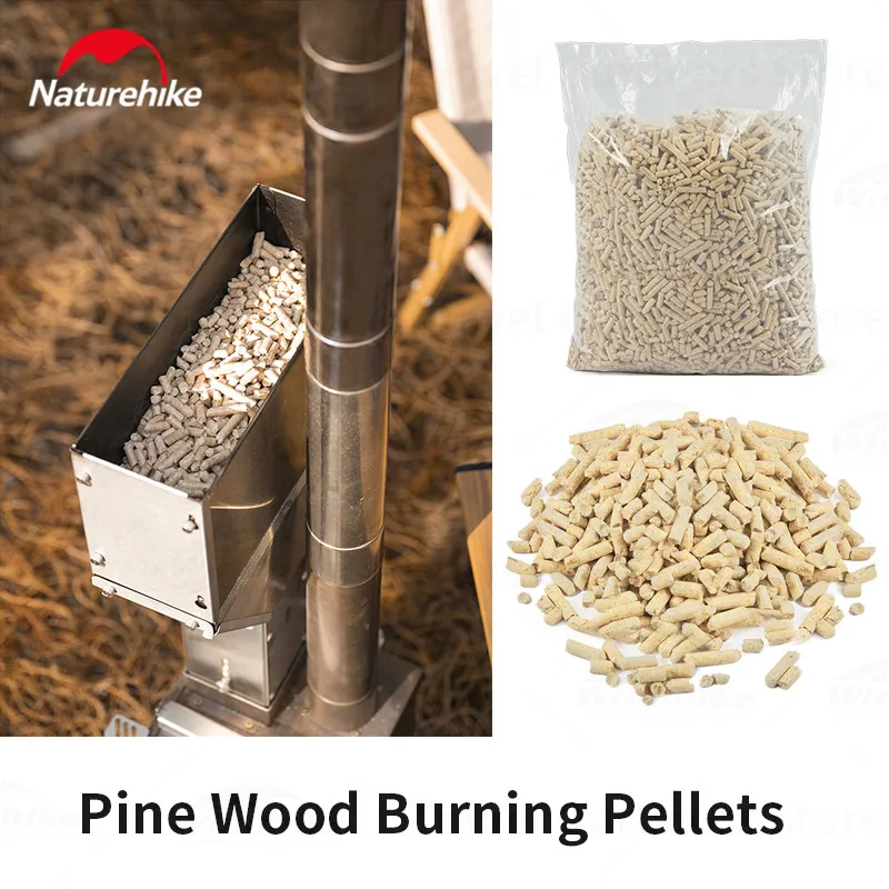 

Naturehike Pine Wood Burning Pellets Energy Saving Portable Pellet Stove Fuel Outdoor Camping Stove Solid Fuel Easy To Burn