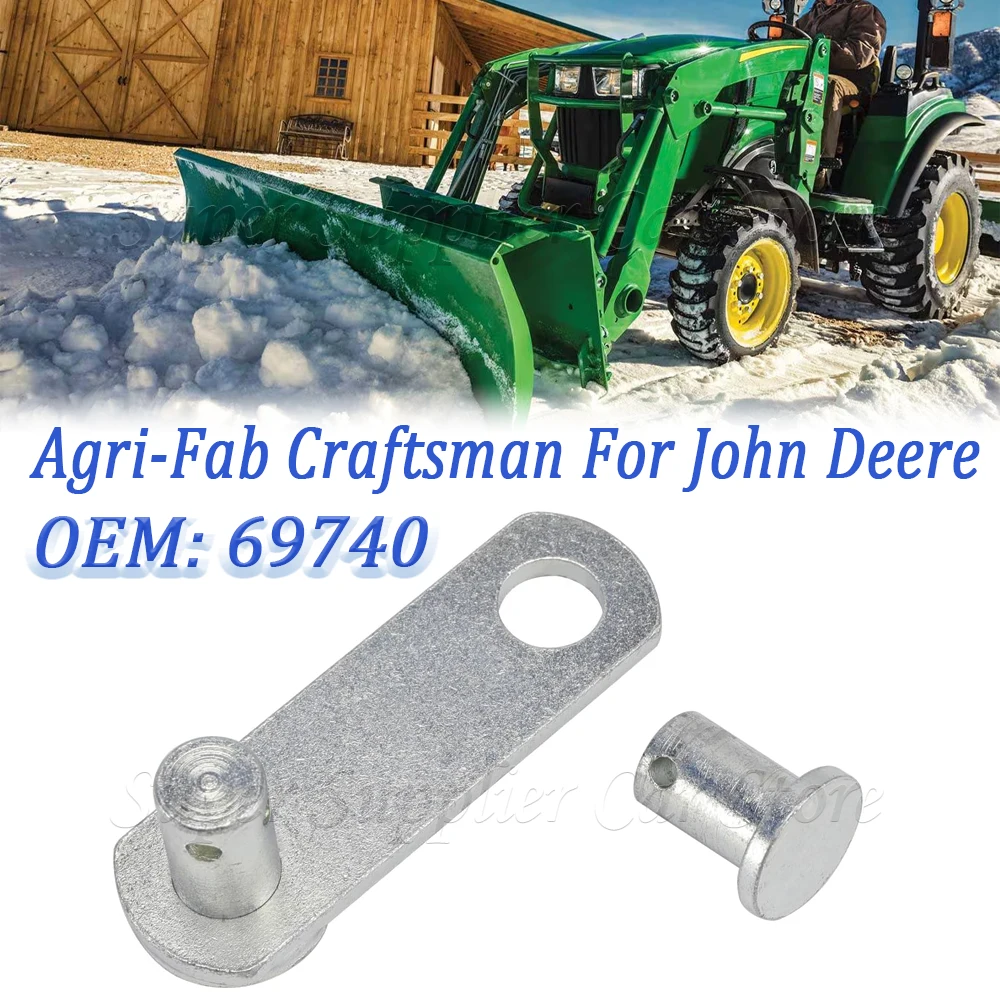 69740 Nuevo accesorio de cuchilla quitanieves Agri-Fab Craftsman con enlace de elevación para accesorios John Deere