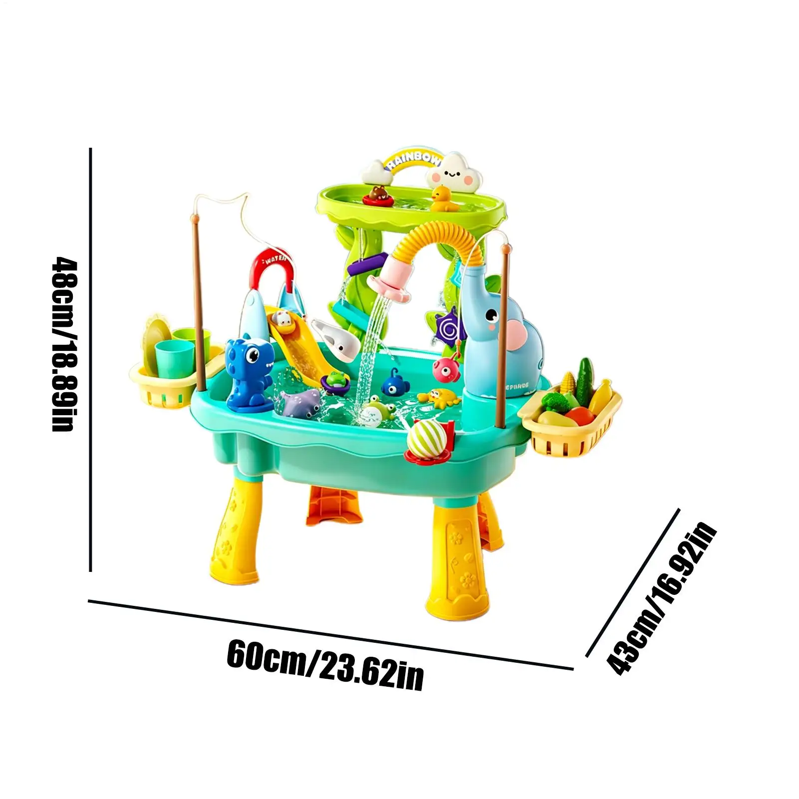 Elektrischer Sand- Und Wassertisch Mit Wasserhahn Und Spielzeug_voghion.com