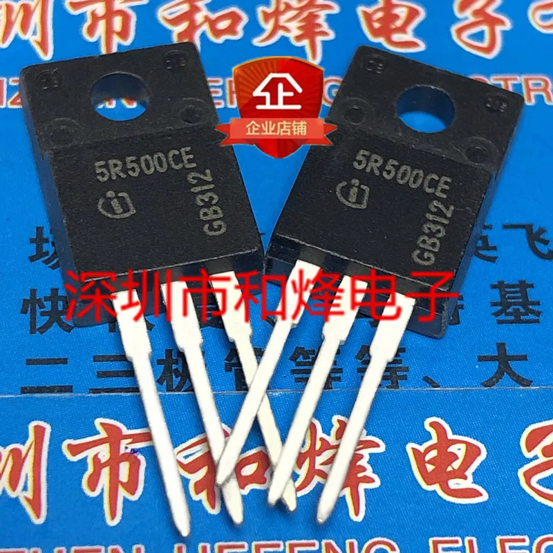 Free shipping   5R500CE IPA50R500CE  TO-220F 500V 24A     10PCS
