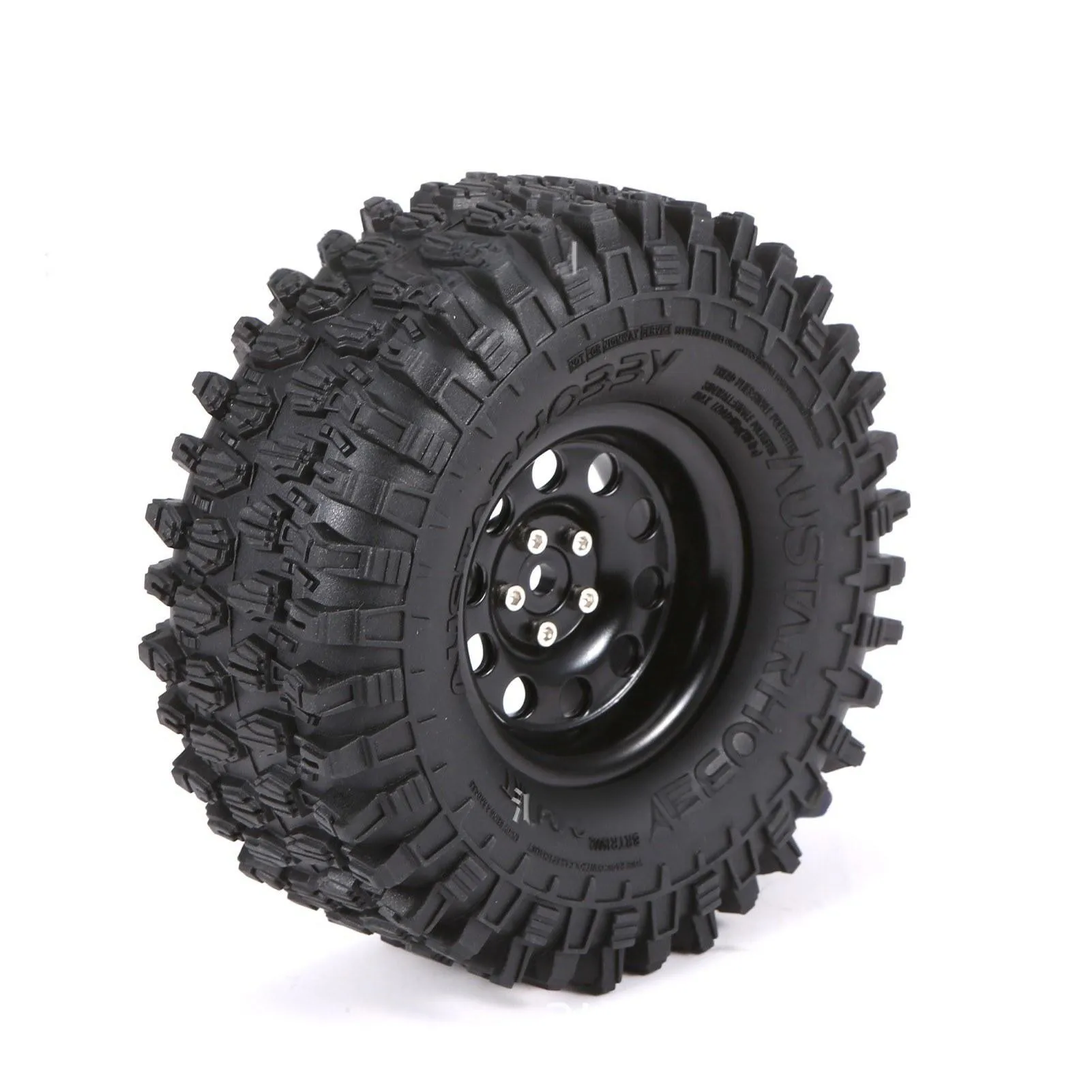 Austarhobby 7021 2PCS Wheel Set with GL Tires Compatible with TRX6 Off-Road Vehicle Tire Size 125mm X 50mm key parts for RC car