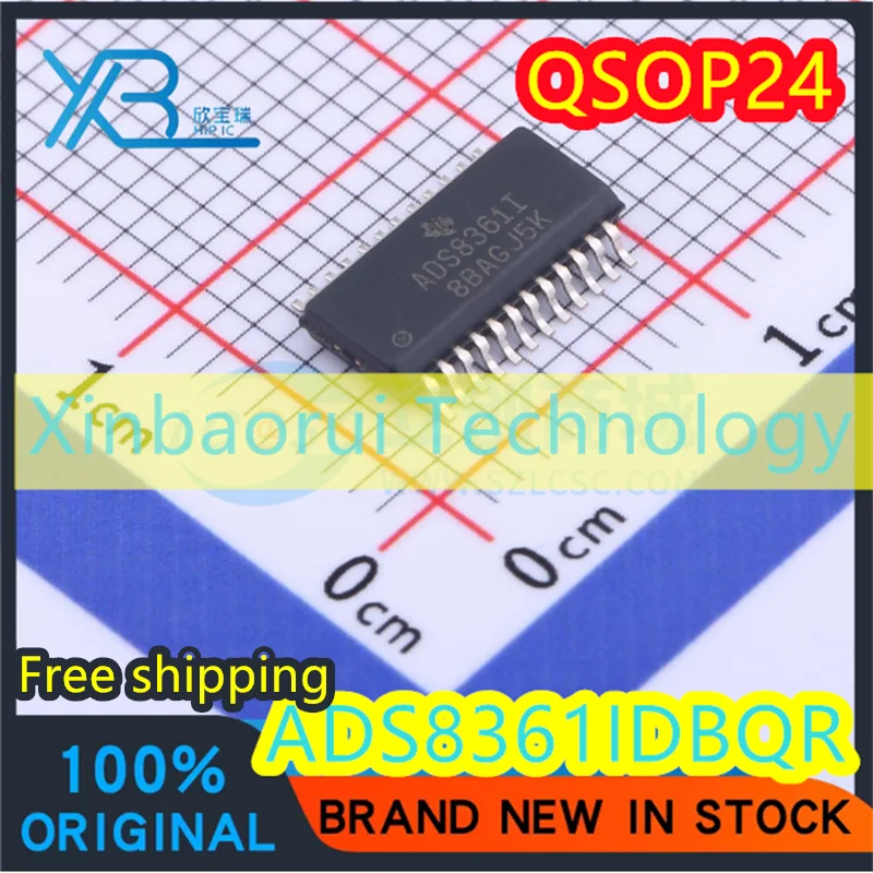 

(2/20pieces) ADS8361IDBQR ADS8361I ADS8361 SSOP-24 SMD analog-to-digital converter chip IC 100% new authentic Free shipping