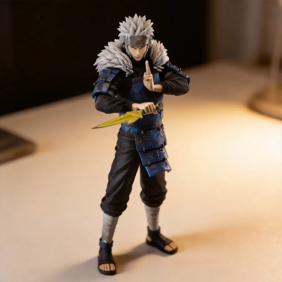 

Tobirama Senju Naruto 31cm Action Figure PVC Anime Collectible Gift