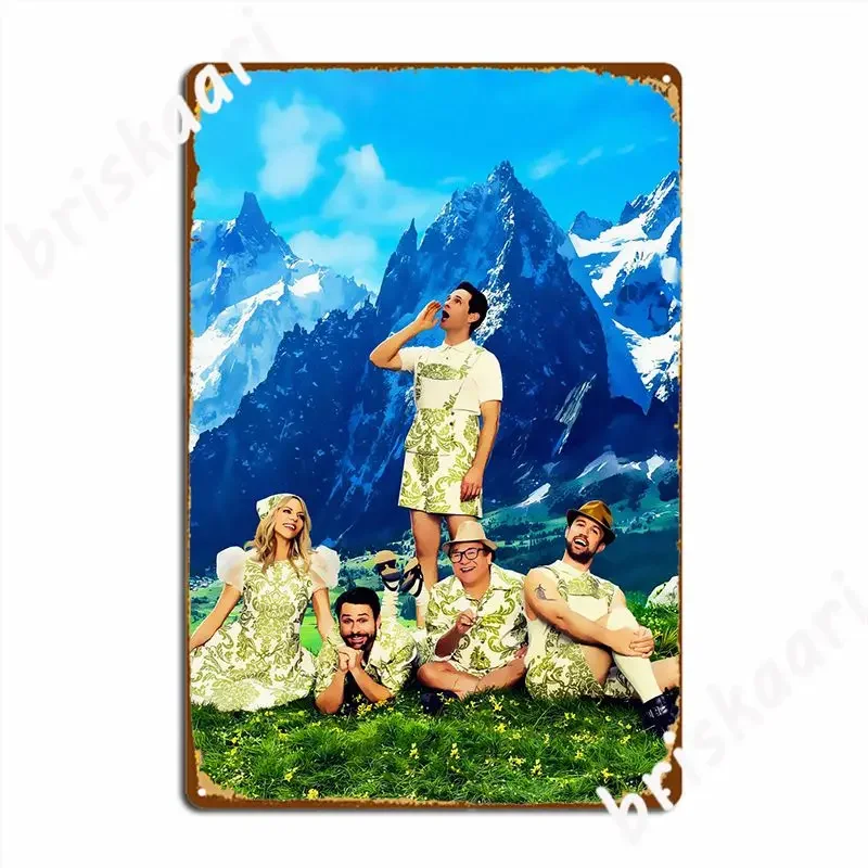 Its Always Sunny In Philly Metal Sign Painting Décor Club Bar Vintage Cinema Living Room Tin Sign Poster