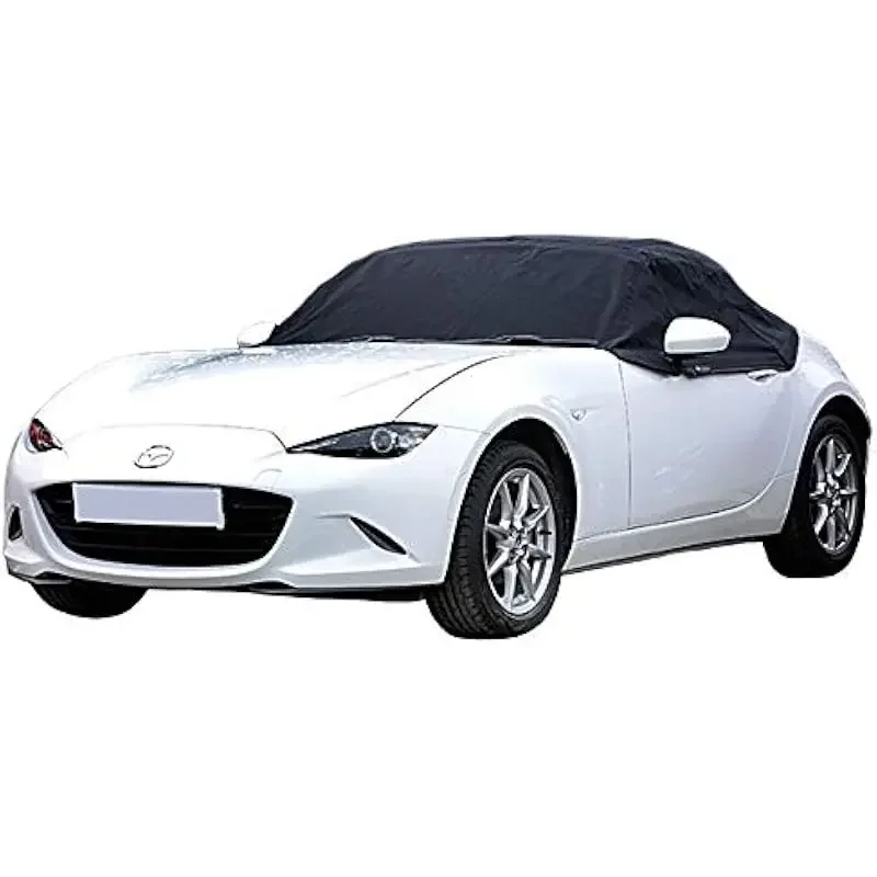 Soft Top Weather Shield for Fiat 124 Spider and Abarth Models 2015–Present – UV-Resistant Waterproof Polyester Cover with Secure