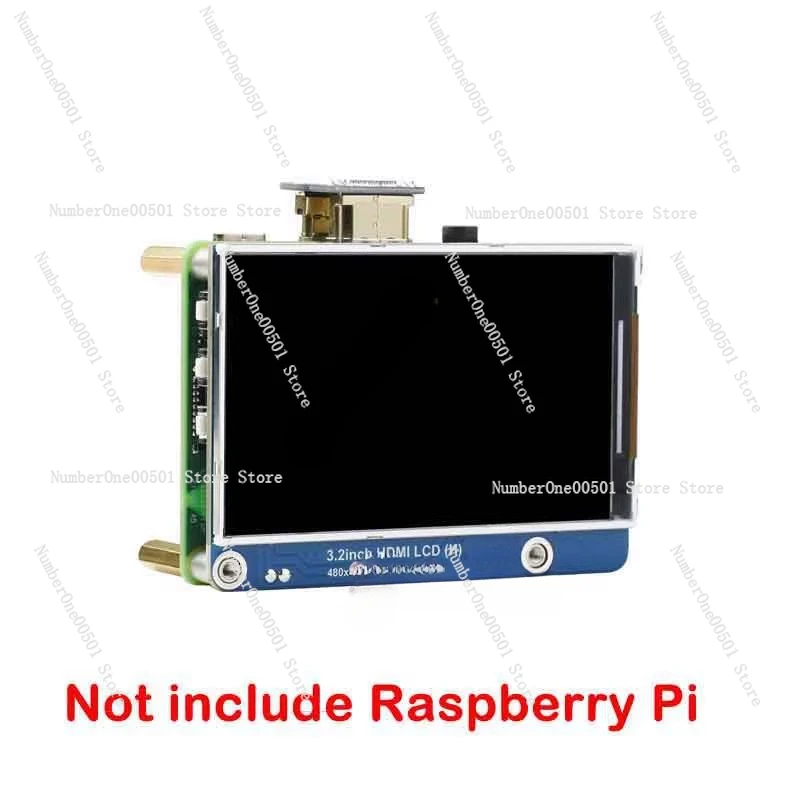 3.2 inch display compatible with HDMI 480x800 high definition IPS brightness adjustable