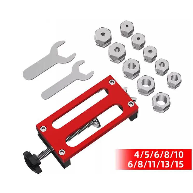 Precision Hole Locator for 20/30/40 Series Aluminum Extrusions Multi-Size Hole Gu - Universal Aluminum Profile Drilling Jig Kit