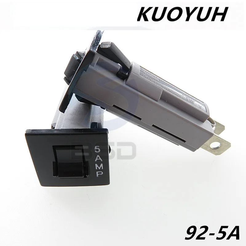 Circuit Breakers KUOYUH 92-5A 92-5AMP Current Protector Overcurrent Switch Motor Meter Protection