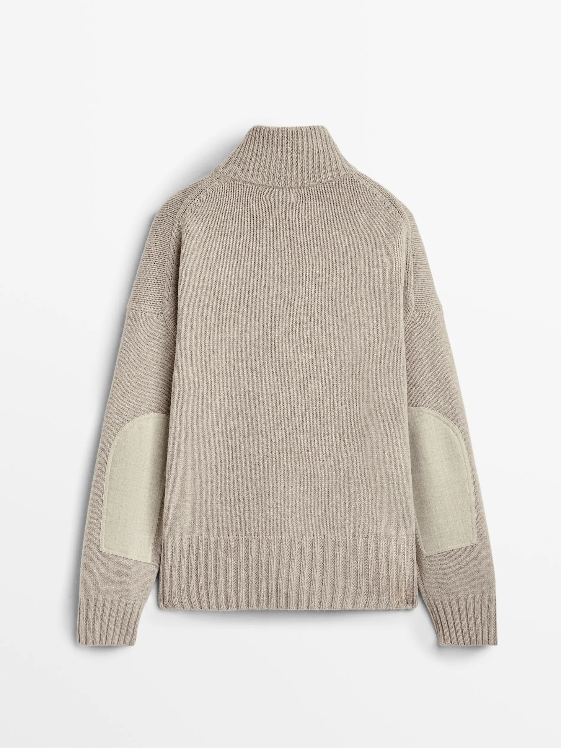 Ethereal MD 2023 autumn new style of Elbow patch trim casual top knitwear for women