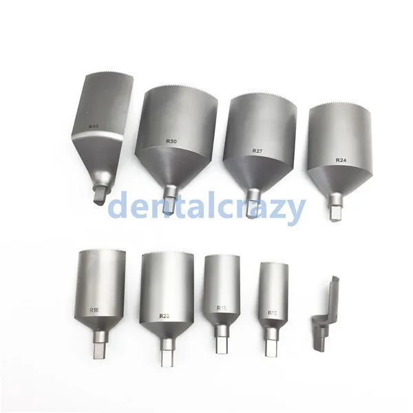 Bone Saws blade Orthopedics QS TPLO Saw blade R8 R12 R15 R18 R20 R20 R24 R27 R30 R33 Veterinary Pet surgical instrument