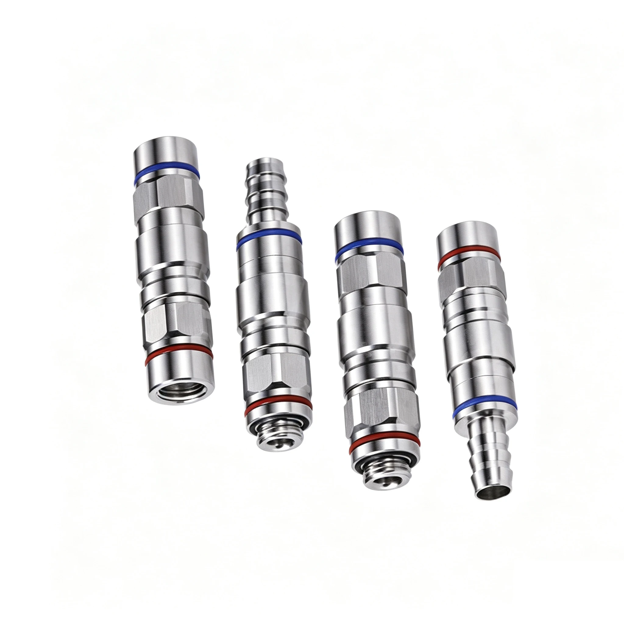 Raccord à déconnexion rapide UQD en acier inoxydable, connecteur de refroidissement liquide, accouplement de refroidissement pour serveur, CPU, GPU, centre de données, refroidissement par eau