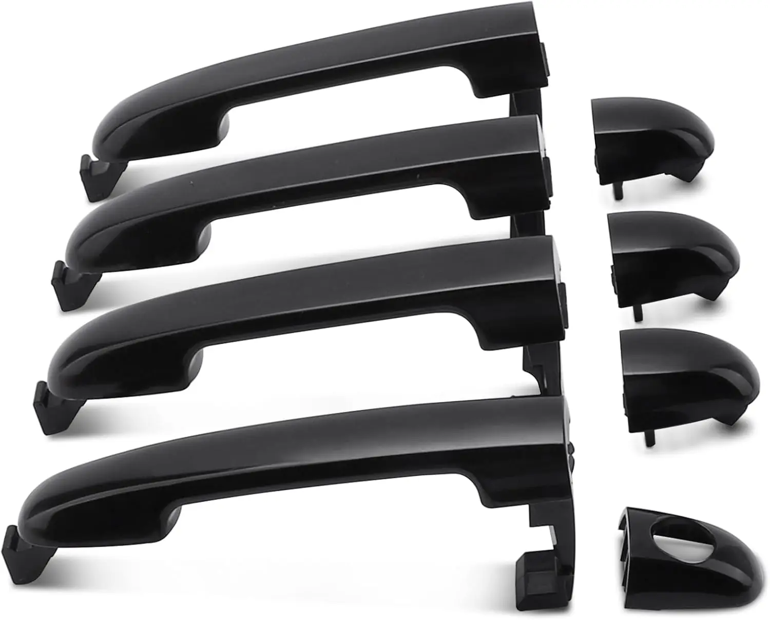 

4Pcs Exterior Door Handle Set for Hyundai Elantra 2006-2012 Front Rear Left Right Driver Passenger