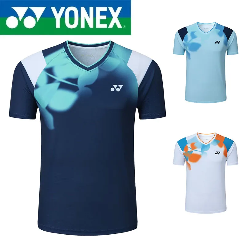 YONEX Badminton Short Sleeve Moisture-Wicking Breathable Training Sports Sweat-Absorbing Competition Uniform