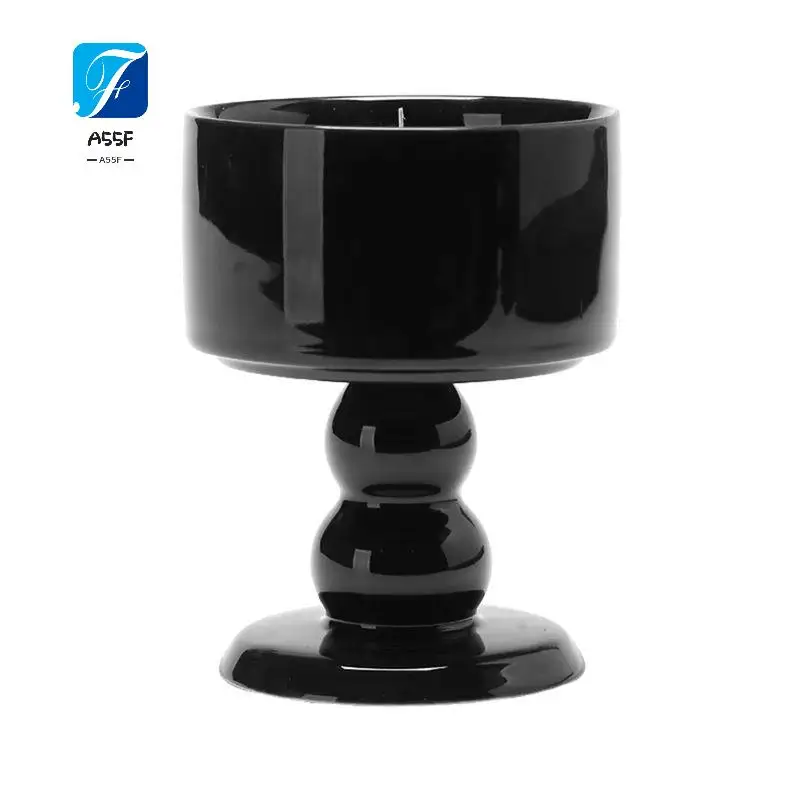 A55F-Niche Aromatherapy Highlegged Aromatherapy Candle Cup Decoration Candle Aromatherapy Smokeless Aromatherapycup