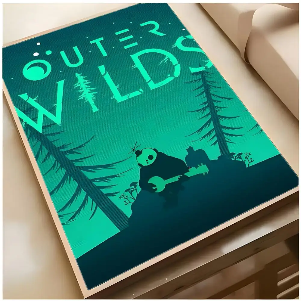 game classic O-Outer Wilds Poster Top-tier Indoor Bar Decor Art & Household Decoration Presents