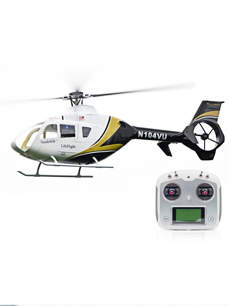 FLYWING EC‑135 RC Helicopter 470‑Level Scale ACE Flight Controller with M10 GPS ATT Self‑Stabilization 18‑Min Flight Helicopter